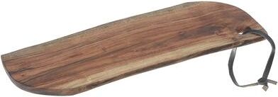 IH Casa Decor Acacia Wooden Live Edge Shaped Serving Board