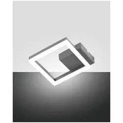 Fabas Luce 3394-24-282 Bard Wandleuchten 11W Anthrazitgrau