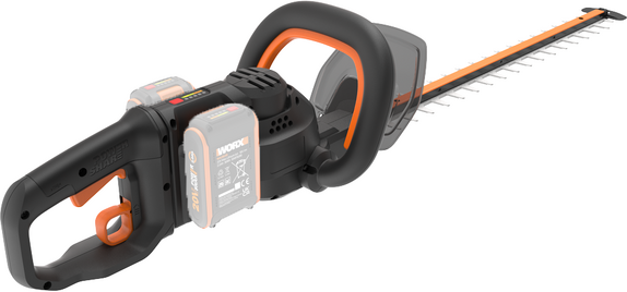 WORX NITRO WG286E.9 - Taille-haie - 20V - Lamier 60 cm en acier - SANS BATTERIE NI CHARGEUR
