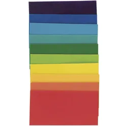Rayher Wachsfolien Regenbogen-Set