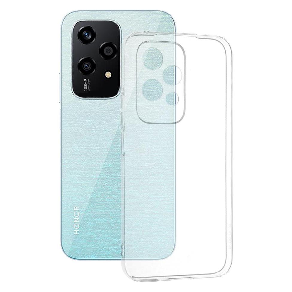 Techsuit - Clear Silicone - Honor 200 Lite - Transparent (Honor 200 Lite) (56350571)