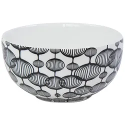 byRoom Schüssel Ballon Print, Ø13 x 6.5cm, weiss