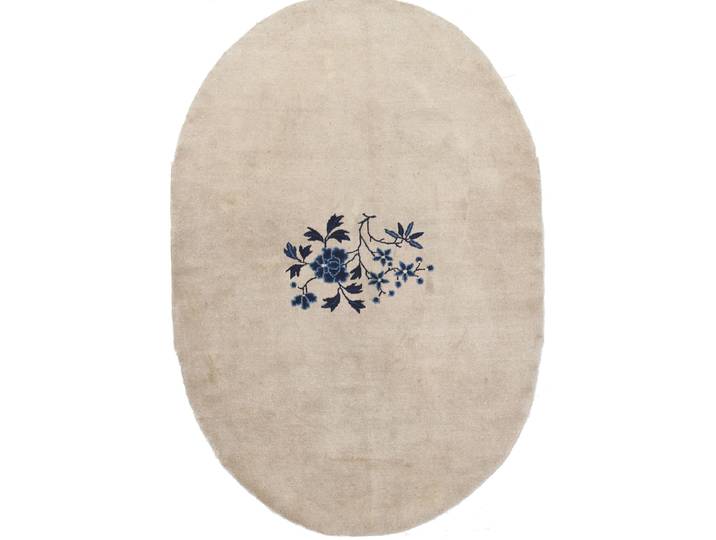 China Peking Teppich 119x179 Handgeknüpft Orientteppich Wolle