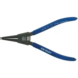 SW-Stahl, Zange, 41301SB Seegringzange 170 mm gerade für Aussensicherungen (170 mm)