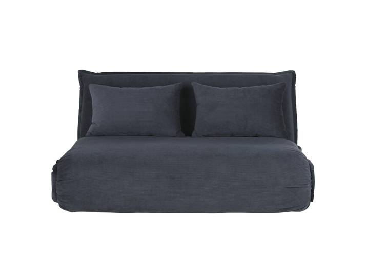 Graues 2-Sitzer-Klick-Klack-Sofa