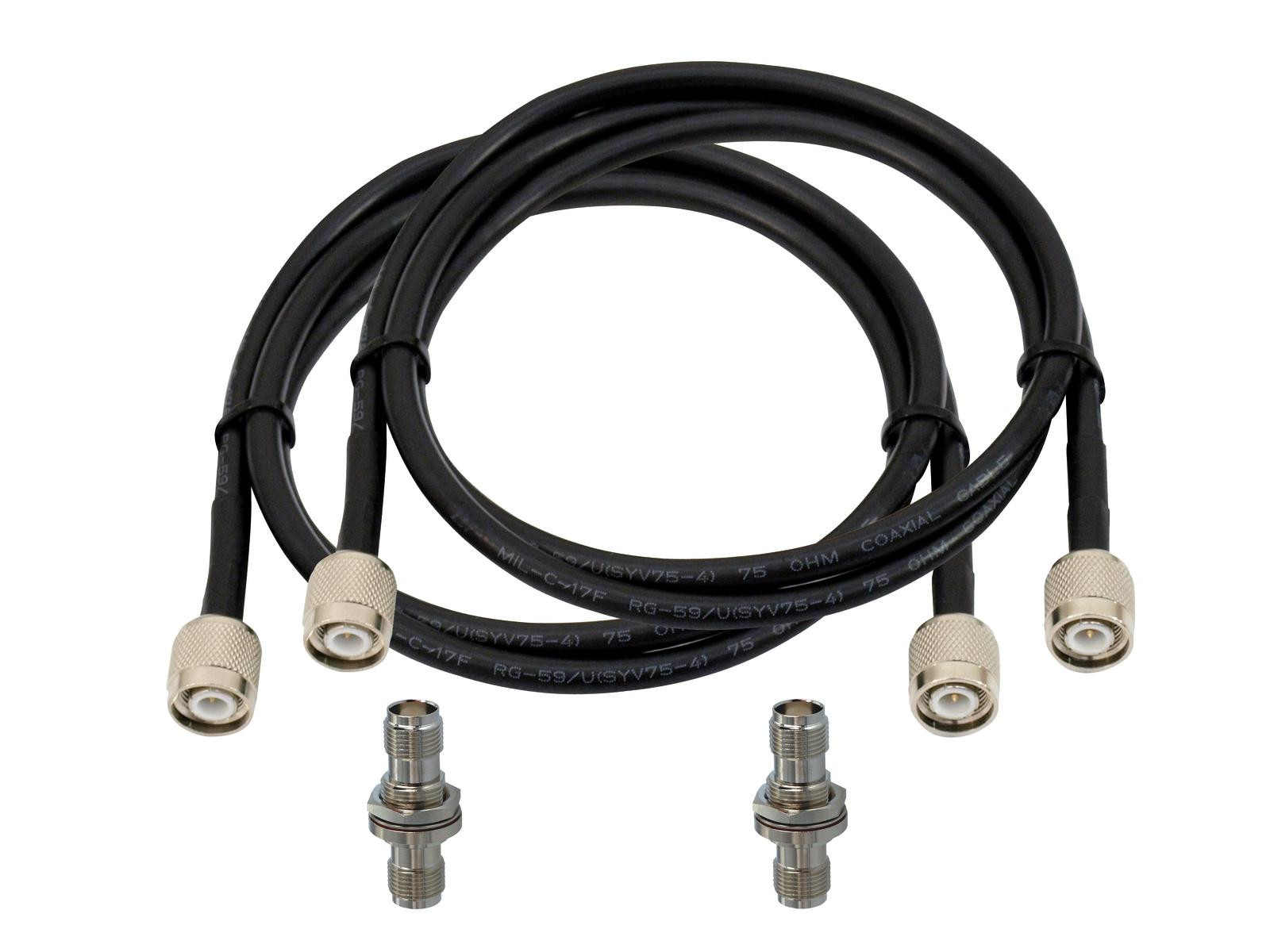 Omnitronic Antennekabel met TNC-aansluiting, 10 meter