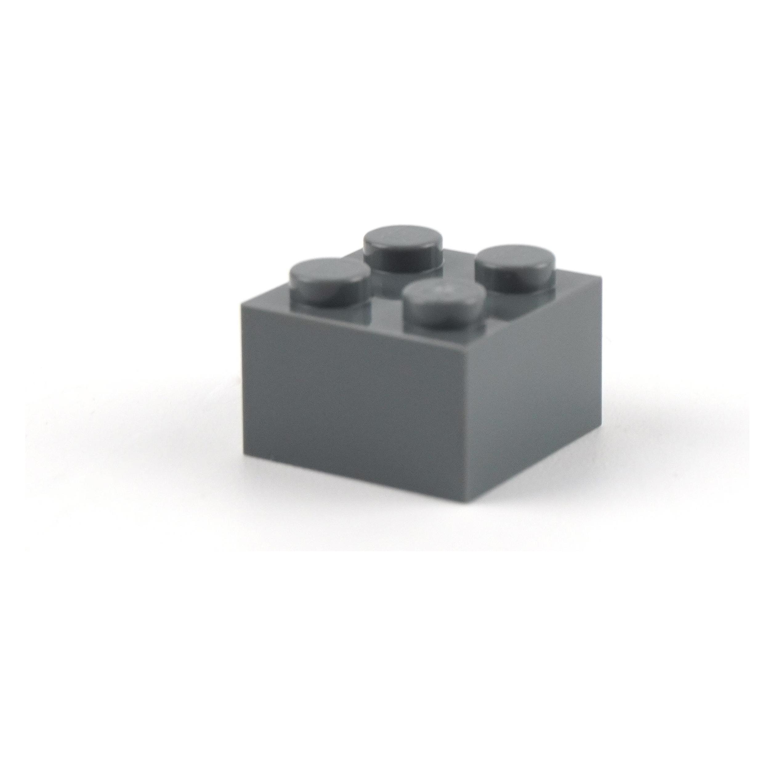 LEGO 2X2 Steine dunkelgrau - Star Wars - dark grey 3003 Stückzahl 100 Stueck (3003, LEGO Zubehör) (3003)