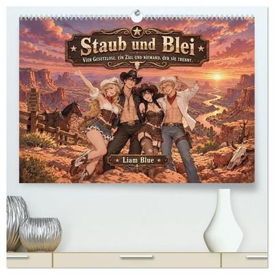 Staub und Blei (hochwertiger Premium Wandkalender 2027 DIN A2 quer), Kunstdruck in Hochglanz