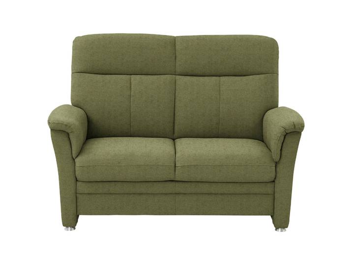 Beldomo Comfort 2-Sitzer-Sofa, Grün, Metall, 142x100x89 cm, Typenauswahl, Fussart wählbar, Stoffauswahl, Sitzqualitäten, Rückenhöhen wählbar, Hocker erhältlich, Wohnzimmer, Sofas & Couches, 2er Sofas