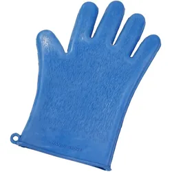 EQuest Waschhandschuh für die Pferdepflege - Blau