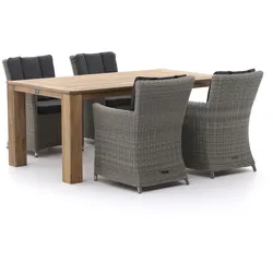Intenso Adriano/ROUGH-X 180 cm Gartenmöbel-Set 5-teilig
