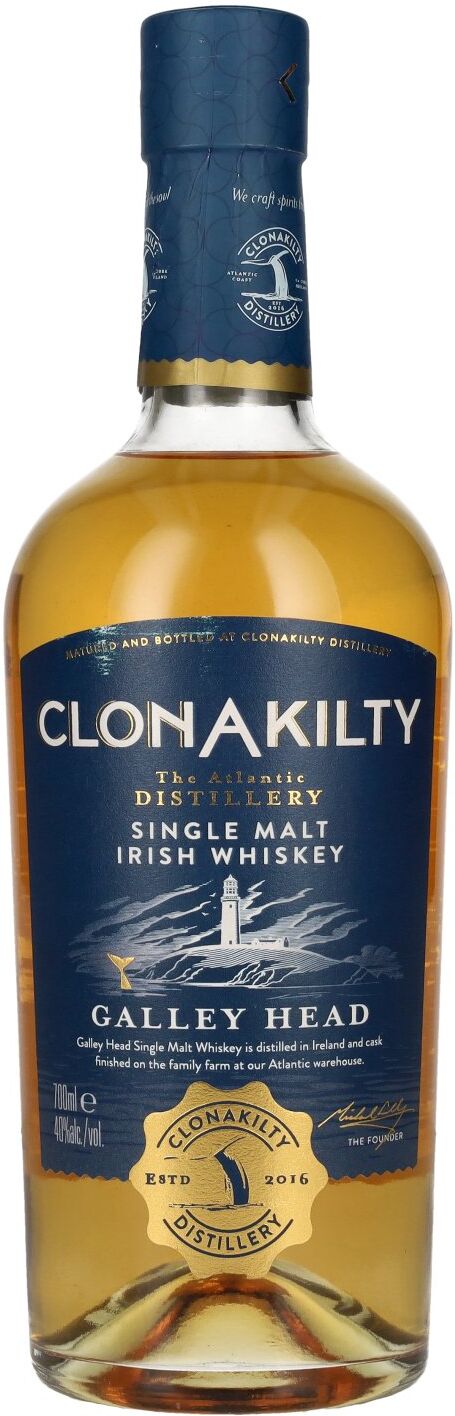 Clonakilty Whiskey Clonakilty GALLEY HEAD Single Malt Irish Whiskey 40% Vol. 0,7l
