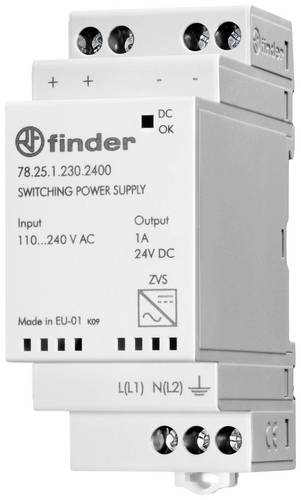 Finder 78.25.1.230.2400 Hutschienen-Netzteil (DIN-Rail) 24 V/DC 1A 25W Inhalt 1St.