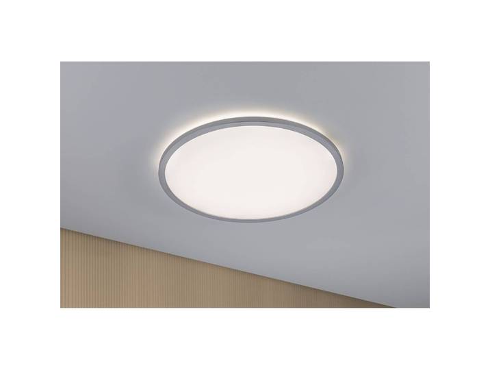Plafonnier Atria Shine rond Ø 42cm Gris/Chrome Polycarbonate LED Module LED