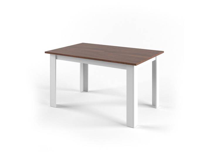 Vicco Esstisch Karlos Nussbaum 140 x 90 cm, Walnussfarben, Rechteckig, 140x76x90 cm, Esszimmer, Esstische