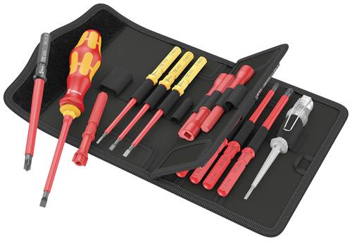Wera Kraftform Kompakt VDE 18 Universal 1 Elektriker Wechselklingen-Set
