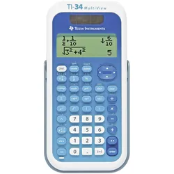 TI, Taschenrechner, 34 MultiView (Batteriebetrieb, Solarenergie)
