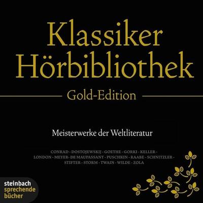 Die Klassiker Hörbibliothek - Gold Edition (Ungekürzt) - Heinrich Heine,Maxim Gorki,Jean Paul,Jack London,Theodor Storm, Audio, 9783869747415
