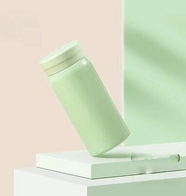 Cozy Casa Charm Mini Stainless Steel Insulated Thermos Ultra Compact Leak Proof Portable Water Bottle green
