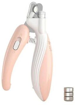 Uplift Essentials Precision View LED Safety Pet Nail Clippers pink