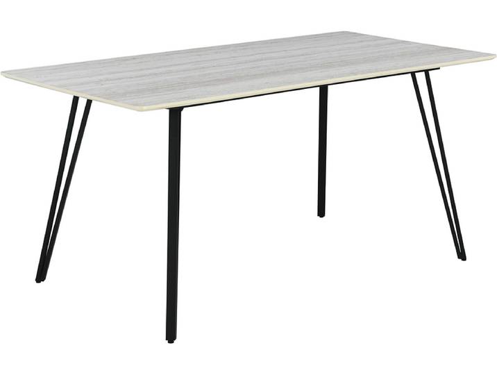 Tisch IVOIRE 160x80x75cm elfenbein