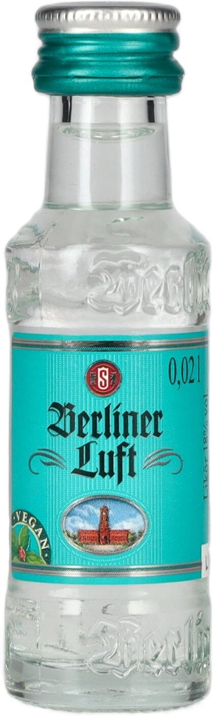 Berliner Luft DER FRISCHE Pfefferminzlikör 18% Vol. 0,02l