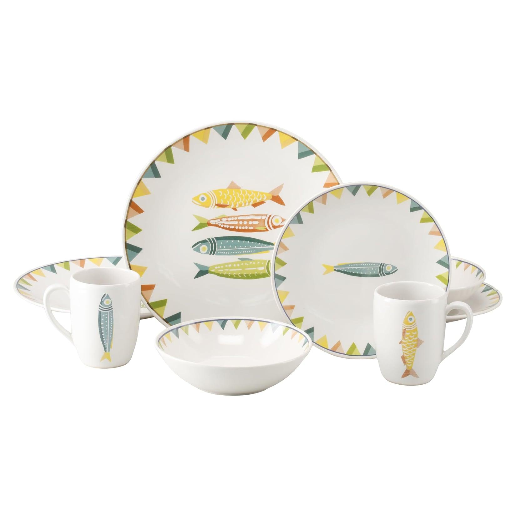 CreaTable - 25401, Sardinhas Pastell - Kombiservice 8-tlg