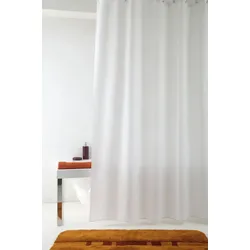 GRUND Duschvorhang Impressa weiß 120x200 cm