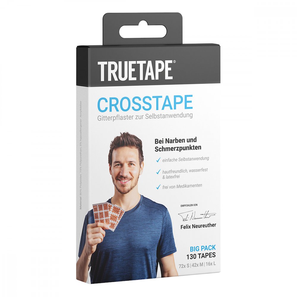 True Sports Labs GmbH Gitterpflaster TRUETAPE® Crosstape beige 16731289