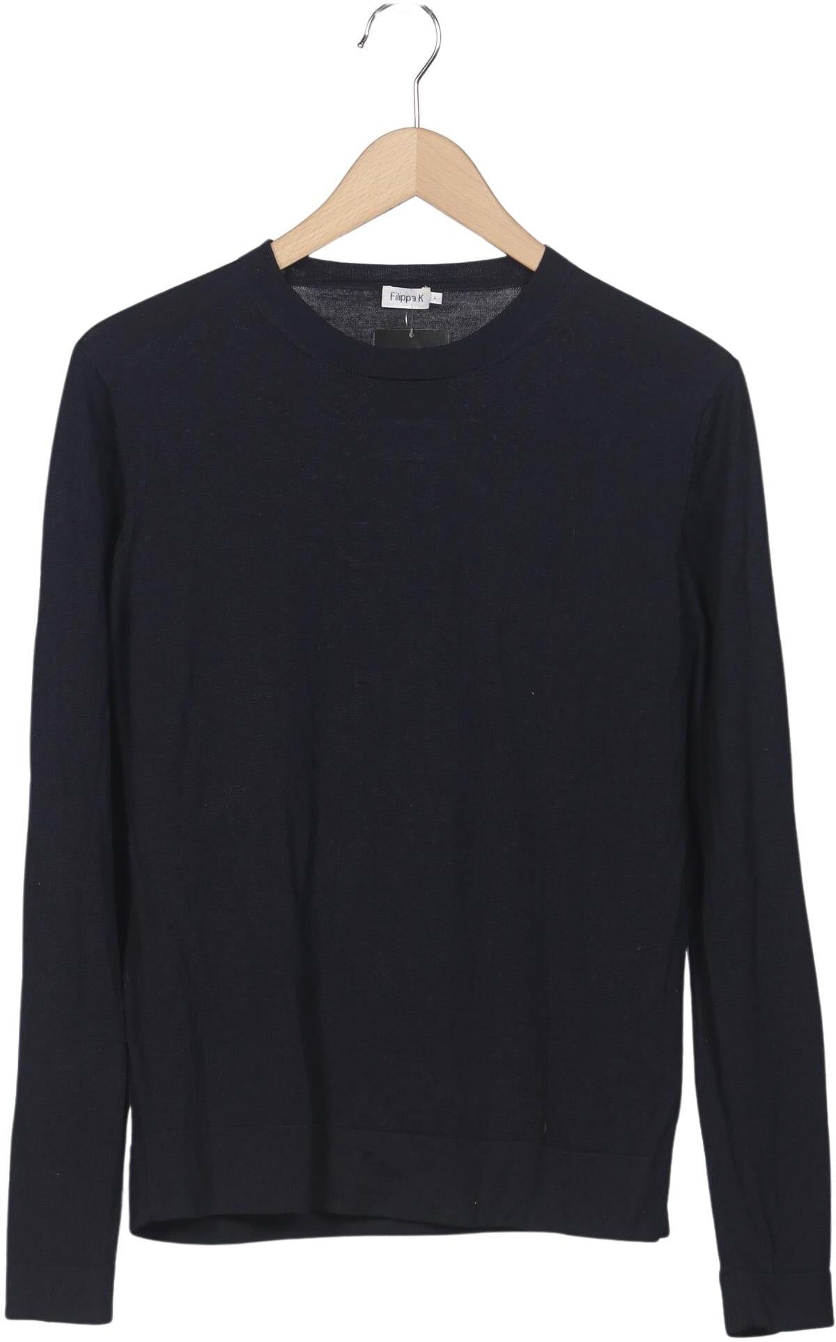 Filippa K Herren Pullover, Marineblau, Gr. L, Merino - Second Hand