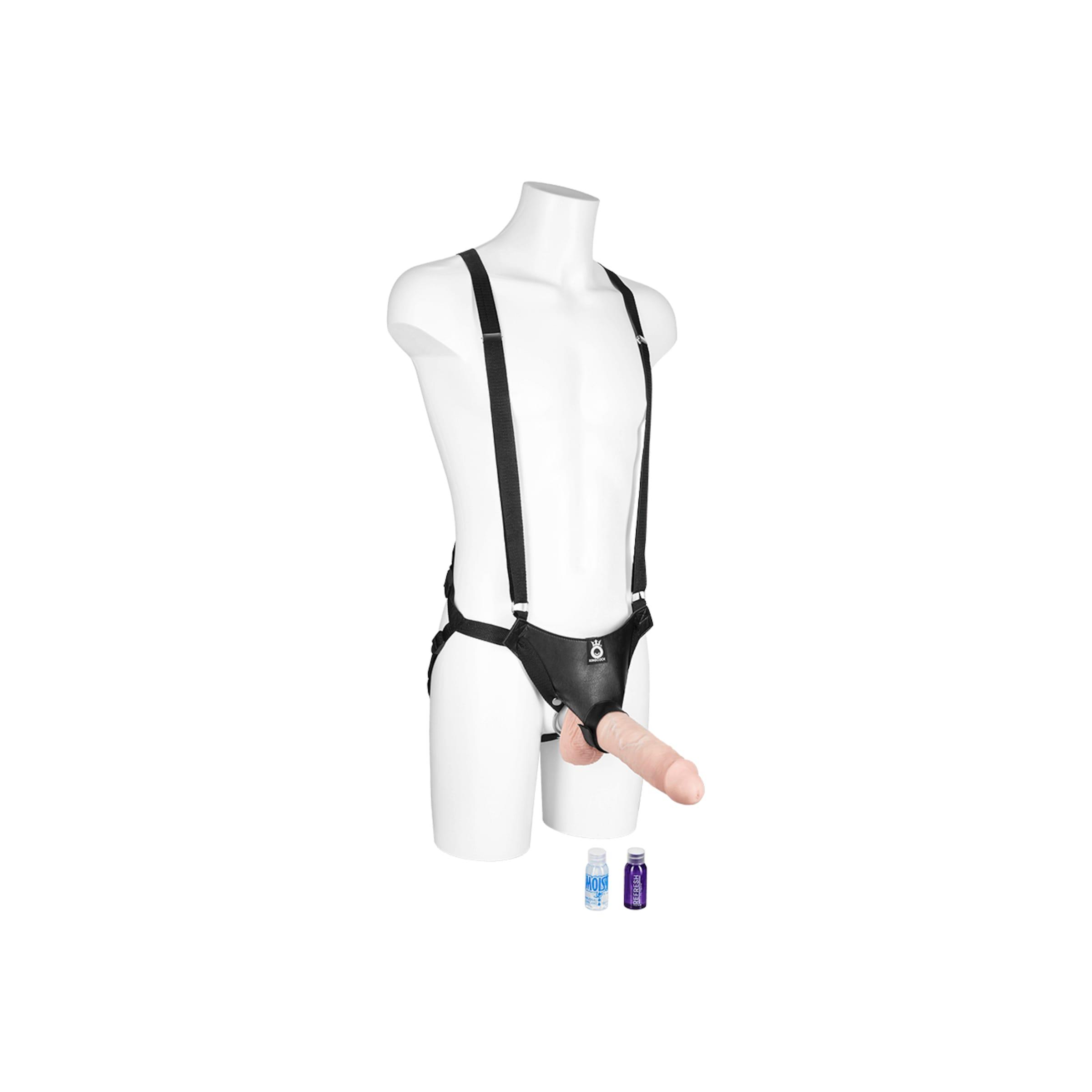 Hollow Strap-On Suspender System, 26 cm