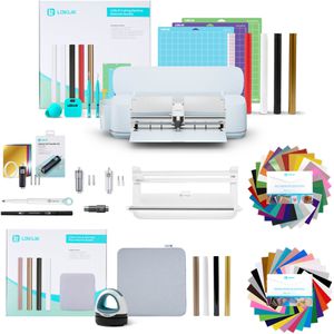 LOKLiK Schneideplotter iCraft, Design Bundle, bubble blue, 305 mm Schnittbreite, max. Materialstärke 2 mm