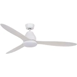 Gleichstrom Deckenventilator Whitehaven 142 cm mit LED