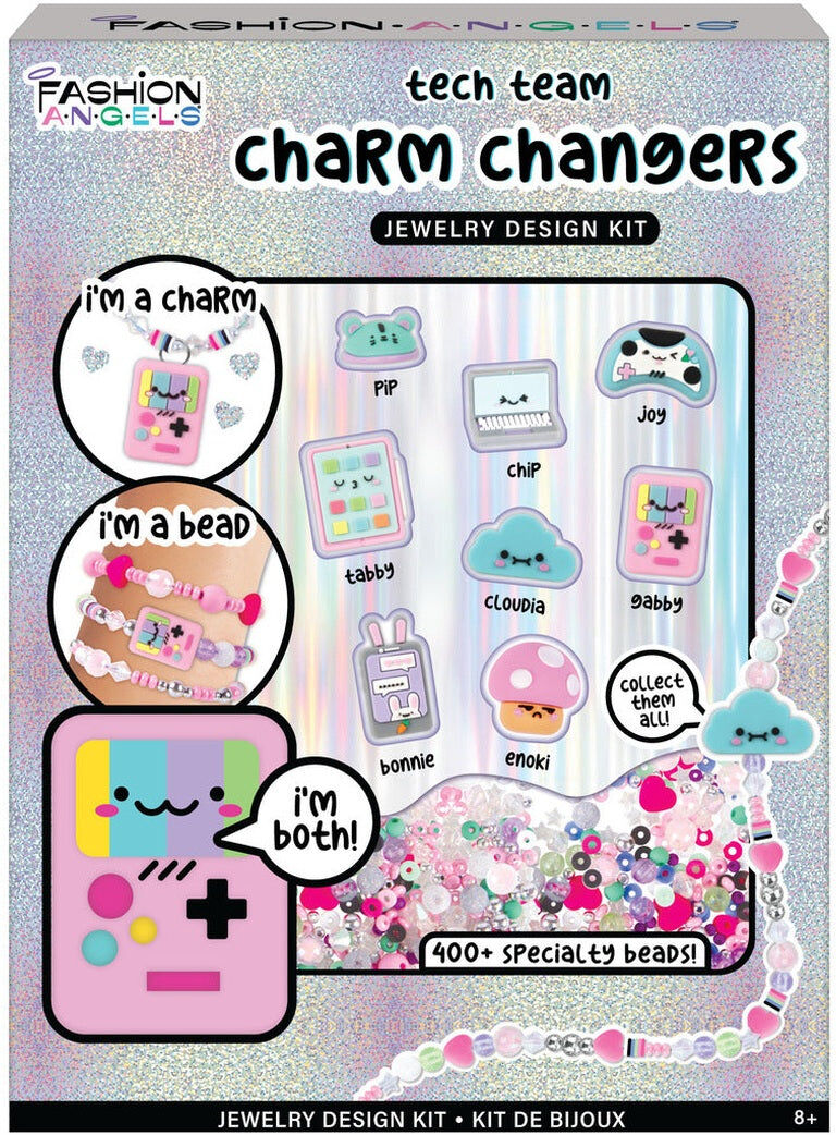 Fashion Angels Charm Changers Tech Team Jewellery Design Kit for Kids