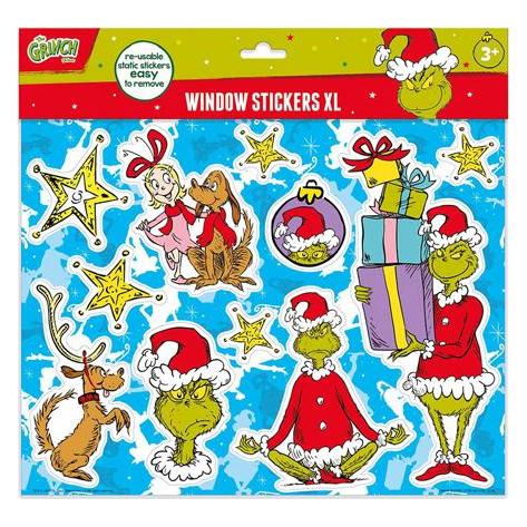 Totum Fensteraufkleber XL Grinch (240049)