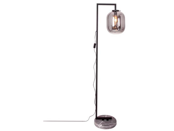 Lampadaire Leola Abat-jour en verre fumé