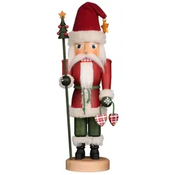 Christian Ulbricht Erzgebirge Nußknacker Weihnachtsmann nostalgie lasiert 42,5 cm