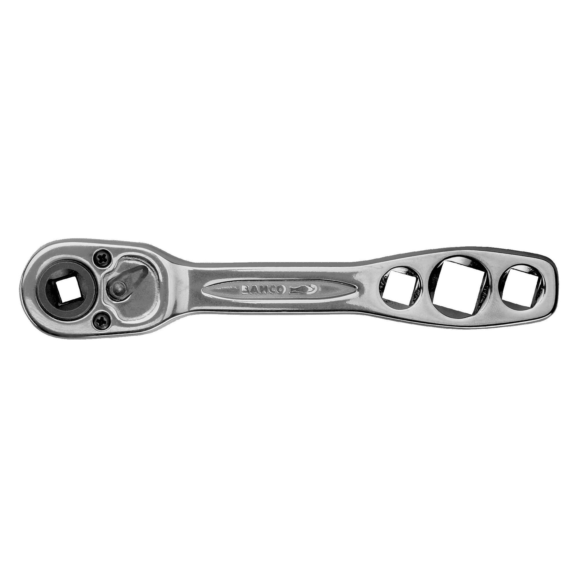 Bahco 1/4"-Umschaltknarre für Kältetechnik mit 32 Zähnen und 11,5°-Rückschwenkwinkel, 160 mm (1/4") (R6950)