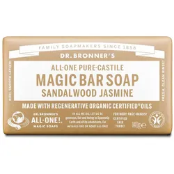Sandelholz-Jasmin - Stückseife All-One Magic Bar Soap 140g