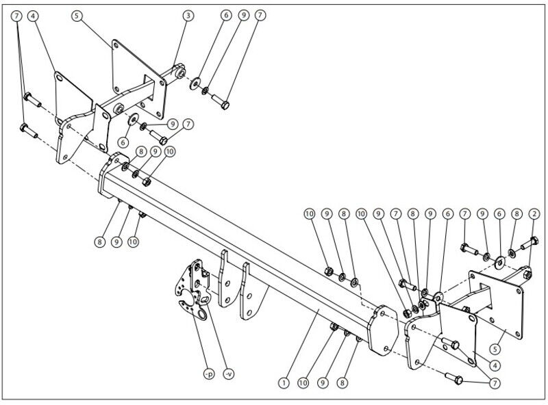 Attelage Audi A5 Cabriolet (11/16-06/24) RDSOV + faisceau universel 7 broches + boitier électronique