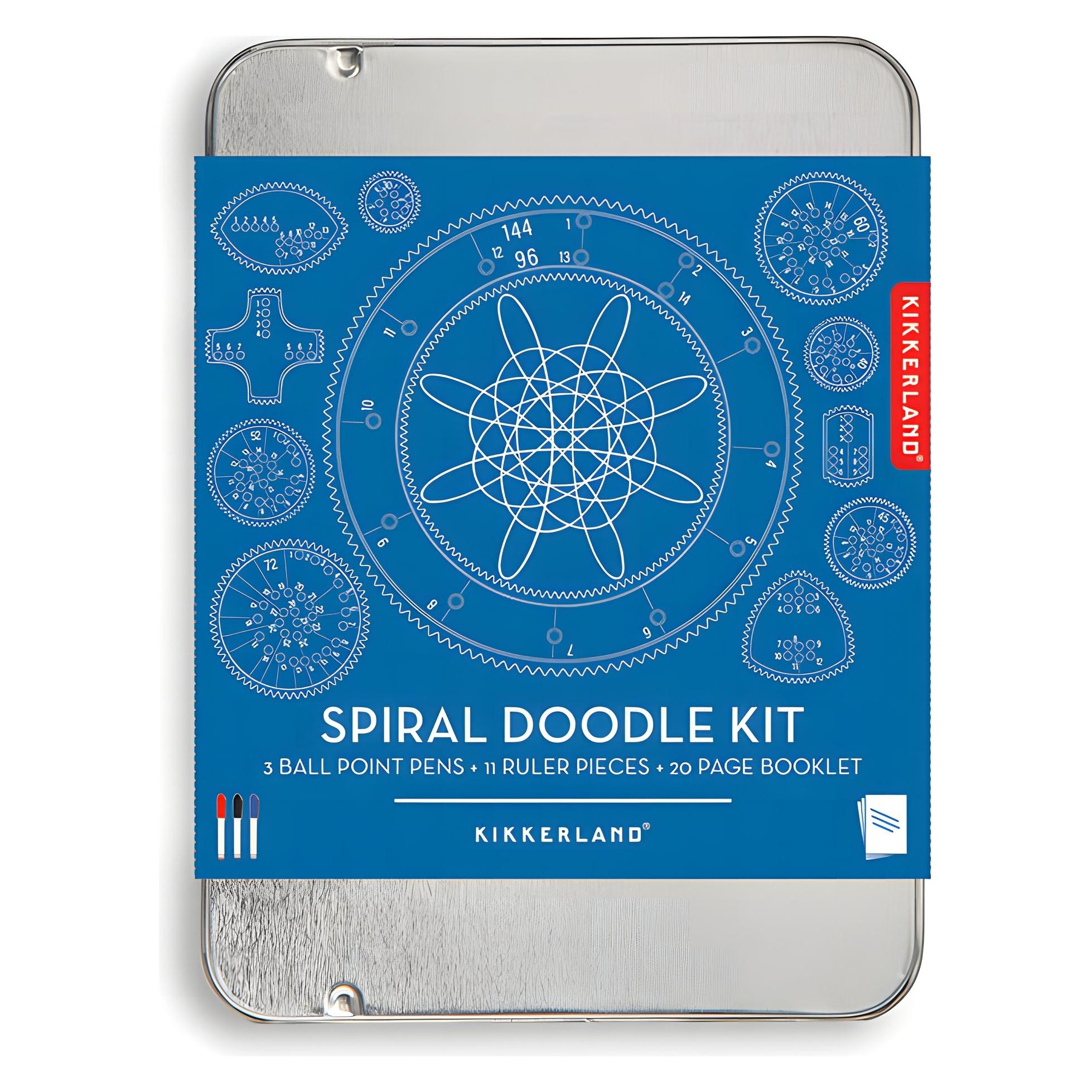 Kikkerland Spiral Doodle Kit (ST142)