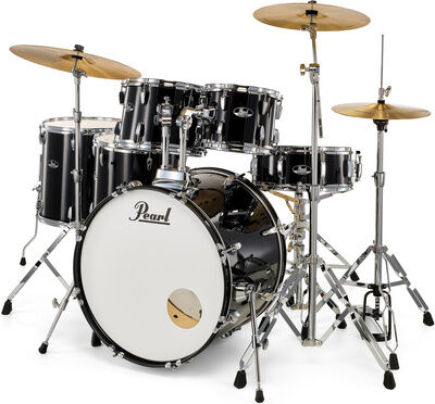 "Pearl Roadshow 22"" Plus 6pcs Black Jet Black"