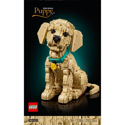 LEGO Icons 11384 Golden Retriever Welpe