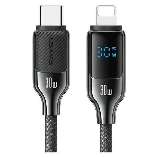 Usams USB C - Lightning (1.20 m, 30 W) (SJ741USB01)