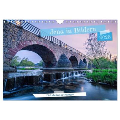 Jena in Bildern (Wandkalender 2026 DIN A4 quer), CALVENDO Monatskalender