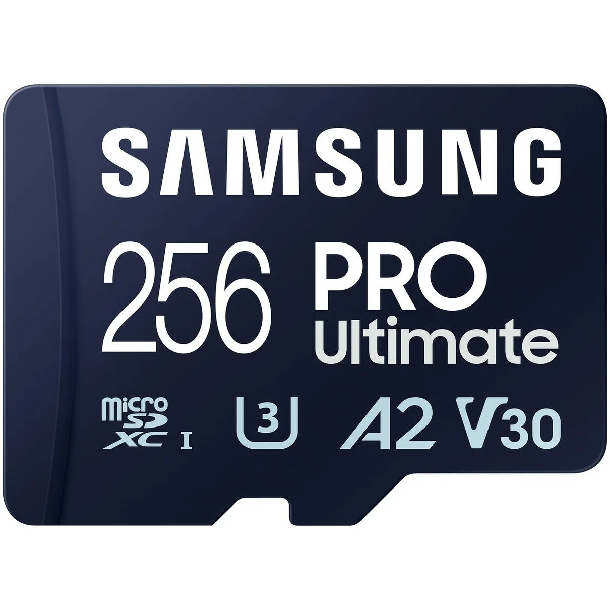 Samsung PRO Ultimate Micro SD-kaart met SD-adapter 256GB Blauw
