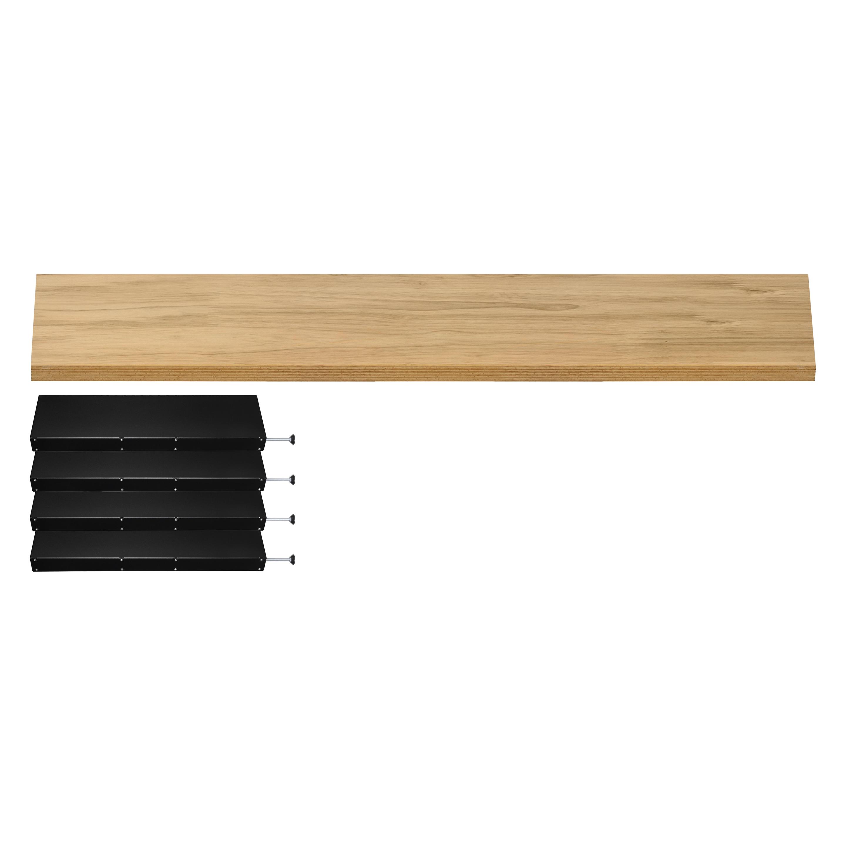 Kraftwerk MOBILIO Arbeitsflächen-Erweiterungs-Set Möbel-Elemente (Holz) (3964-EX-188)