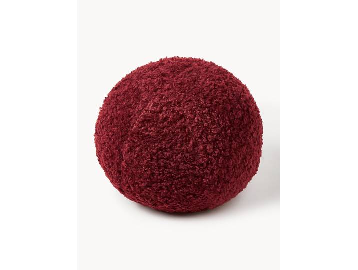 Coussin rond en peluche Dotty