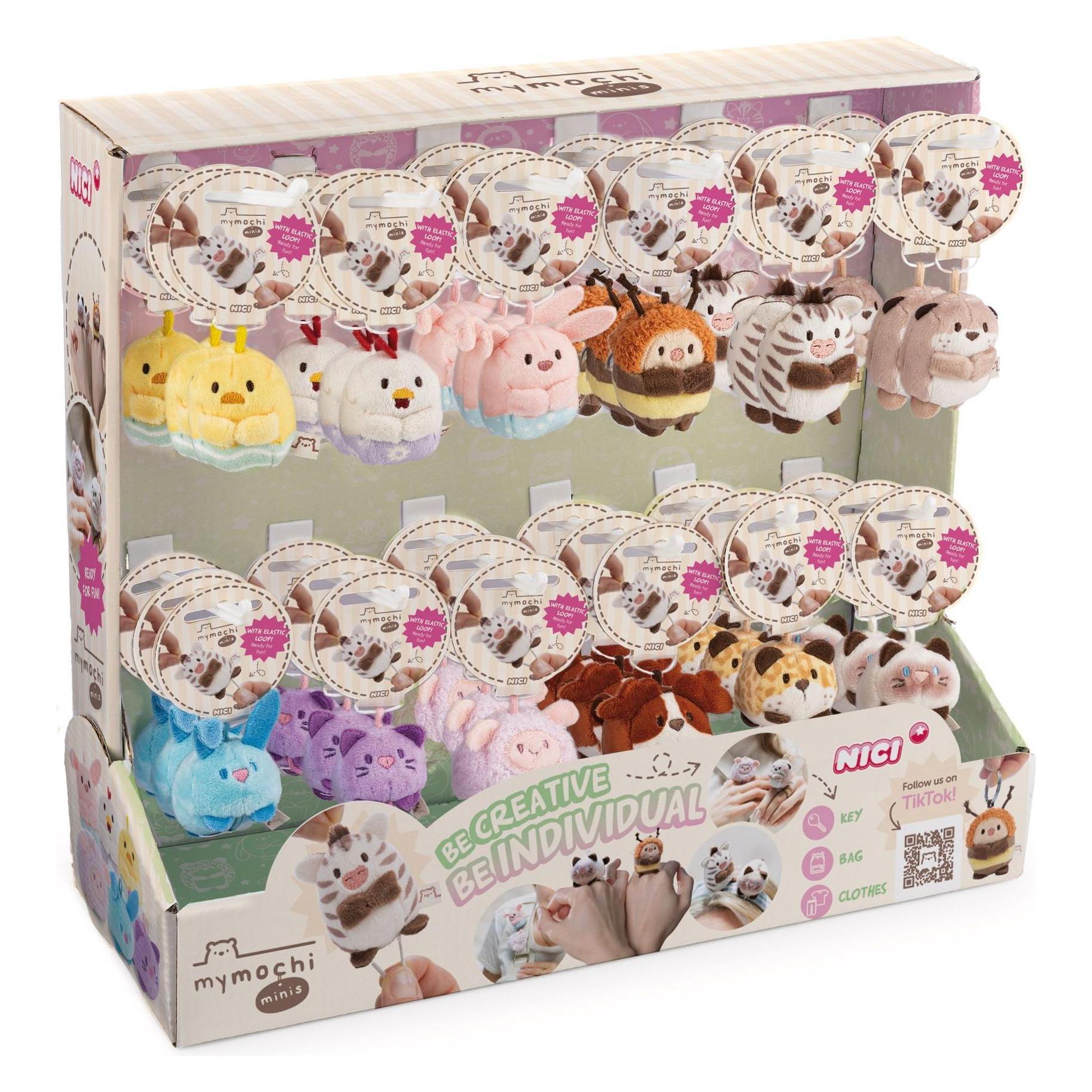 NICI Kuscheltier mymochi minis Series #4 5cm (35 cm) (62920)