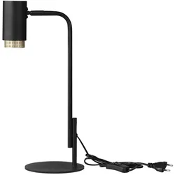 Nova Luce 9011409 NESSI Tischleuchte Schwarz/Gold
